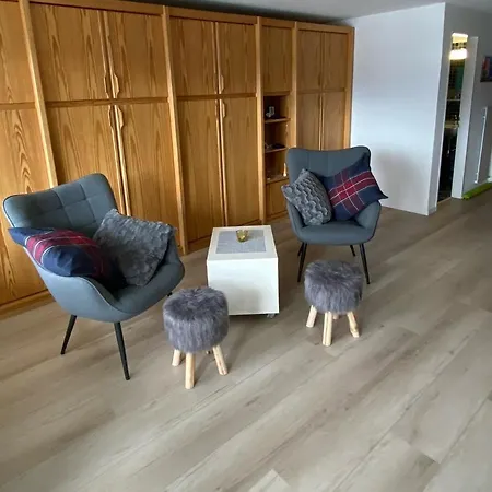 Modernes Wohlfuehlstudio Im Haus Eldorado Mit Traumaussicht 洛伊克巴德