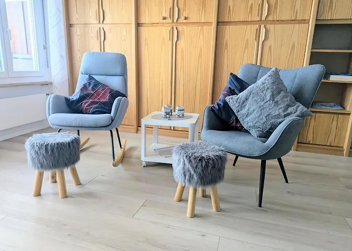 Modernes Wohlfuehlstudio Im Haus Eldorado Mit Traumaussicht * لوكباد